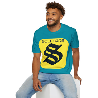 SolflareLogo Dark colors Unisex T-Shirt by cypherpunkgear.com