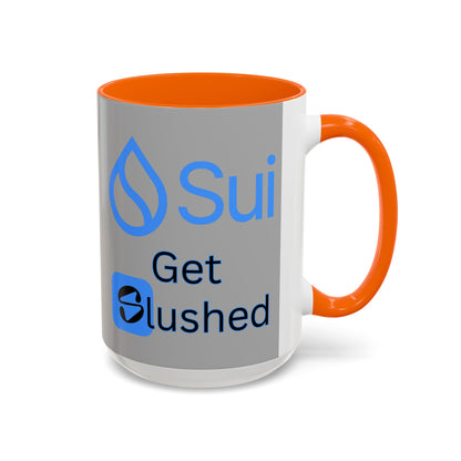 Sui: Get Slushed Grey Accent Mug by cypherpunkgear.com