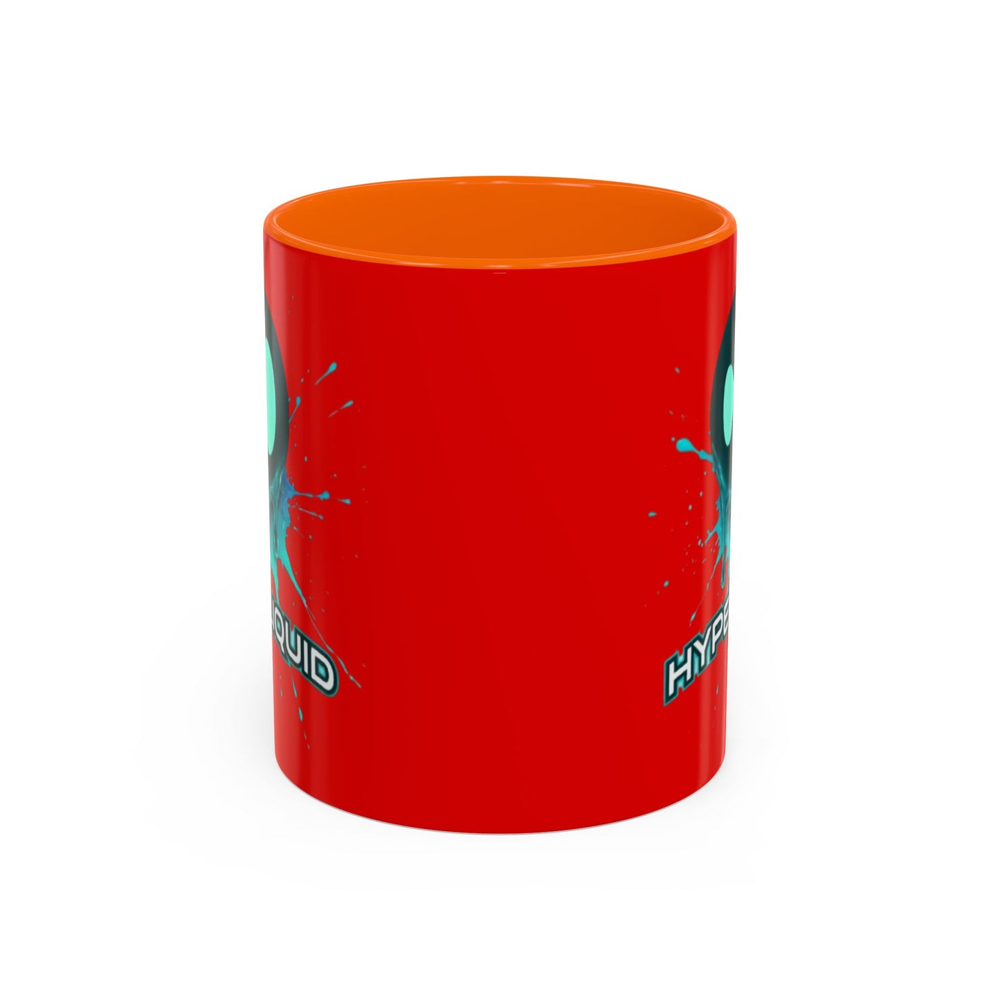 HYPE Drip Red Accent Mug by cypherpunkgear.com