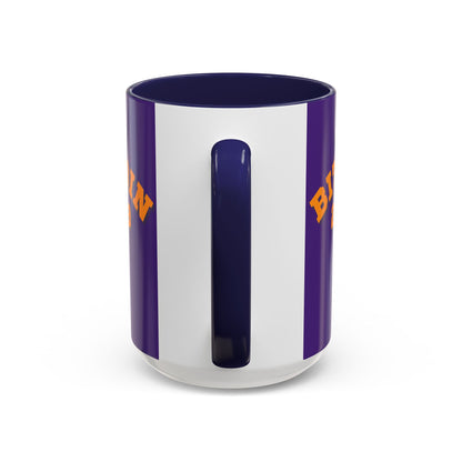 Bitcoin 2009 Dark Purple Accent Mug by cypherpunkgear.com