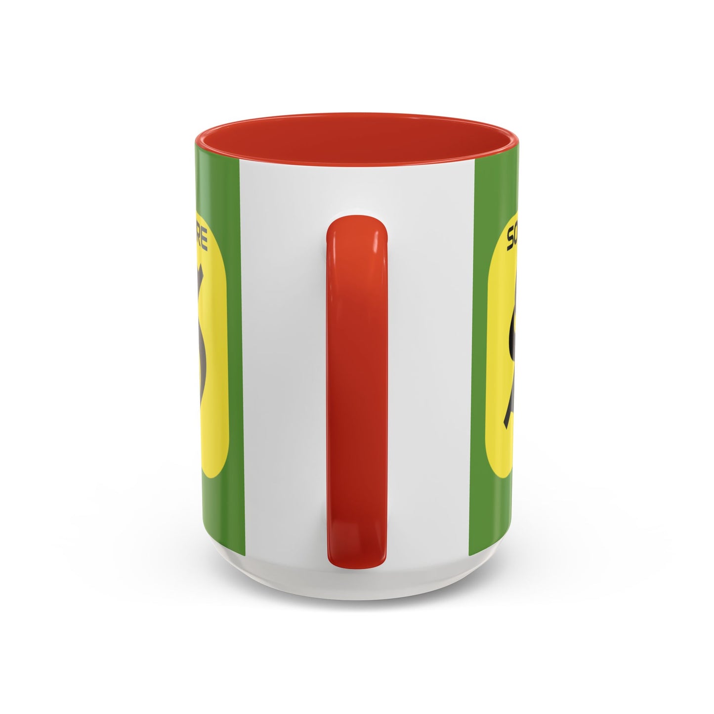 SolflareLogo Green Accent Mug by cypherpunkgear.com