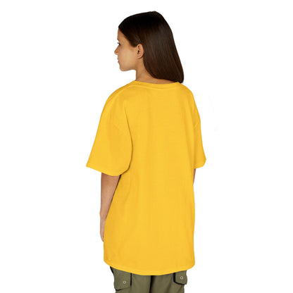 Spooky Blessed Samhain Ghost Green font Kids Heavy Cotton™ Tee by CreepyCrafts.boo