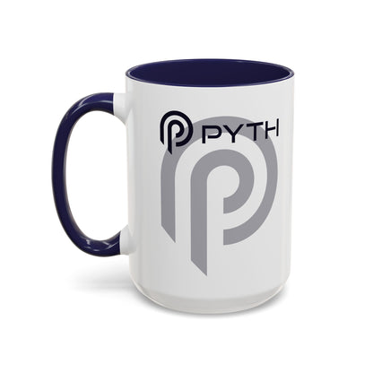 Pyth (PYTH) Accent Mug by cypherpunkgear.com