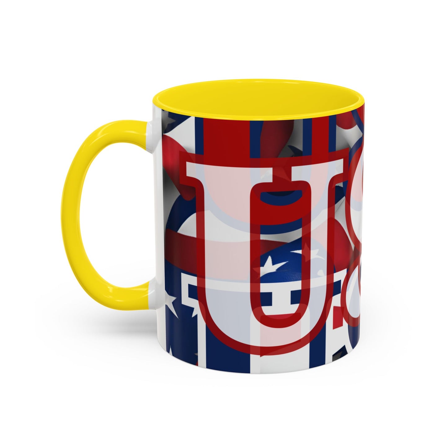 ¡EE.UU! ¡EE.UU! ¡EE.UU! ¡Patriota por cypherpunkgear! Taza de café decorativa (11, 15 oz)