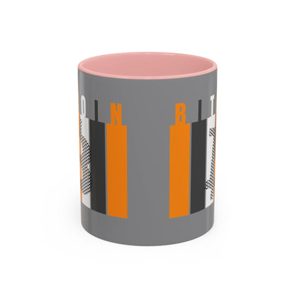 Bitcoin (BTC) Freedom Accent Mug by cypherpunkgear.com