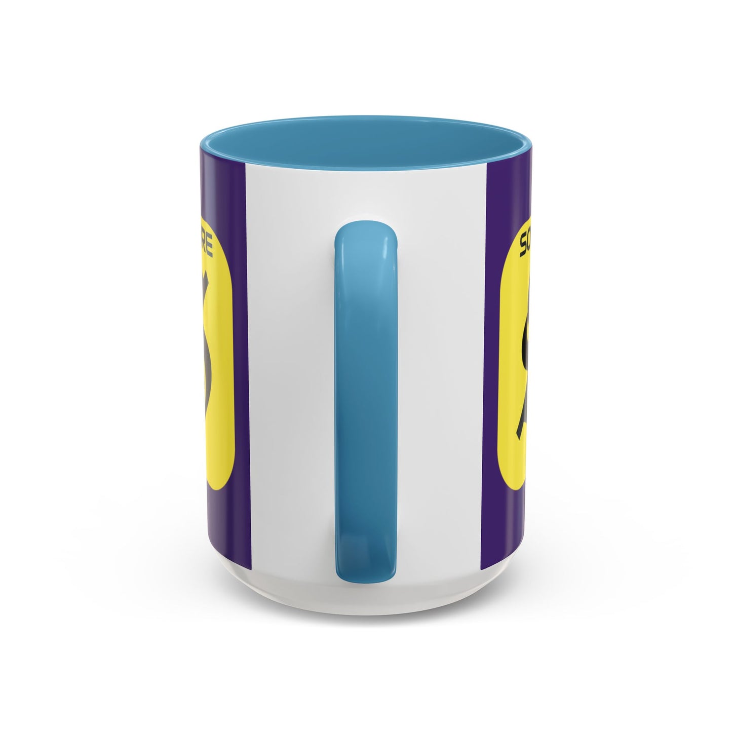 SolflareLogo Purple Accent Mug by cypherpunkgear.com