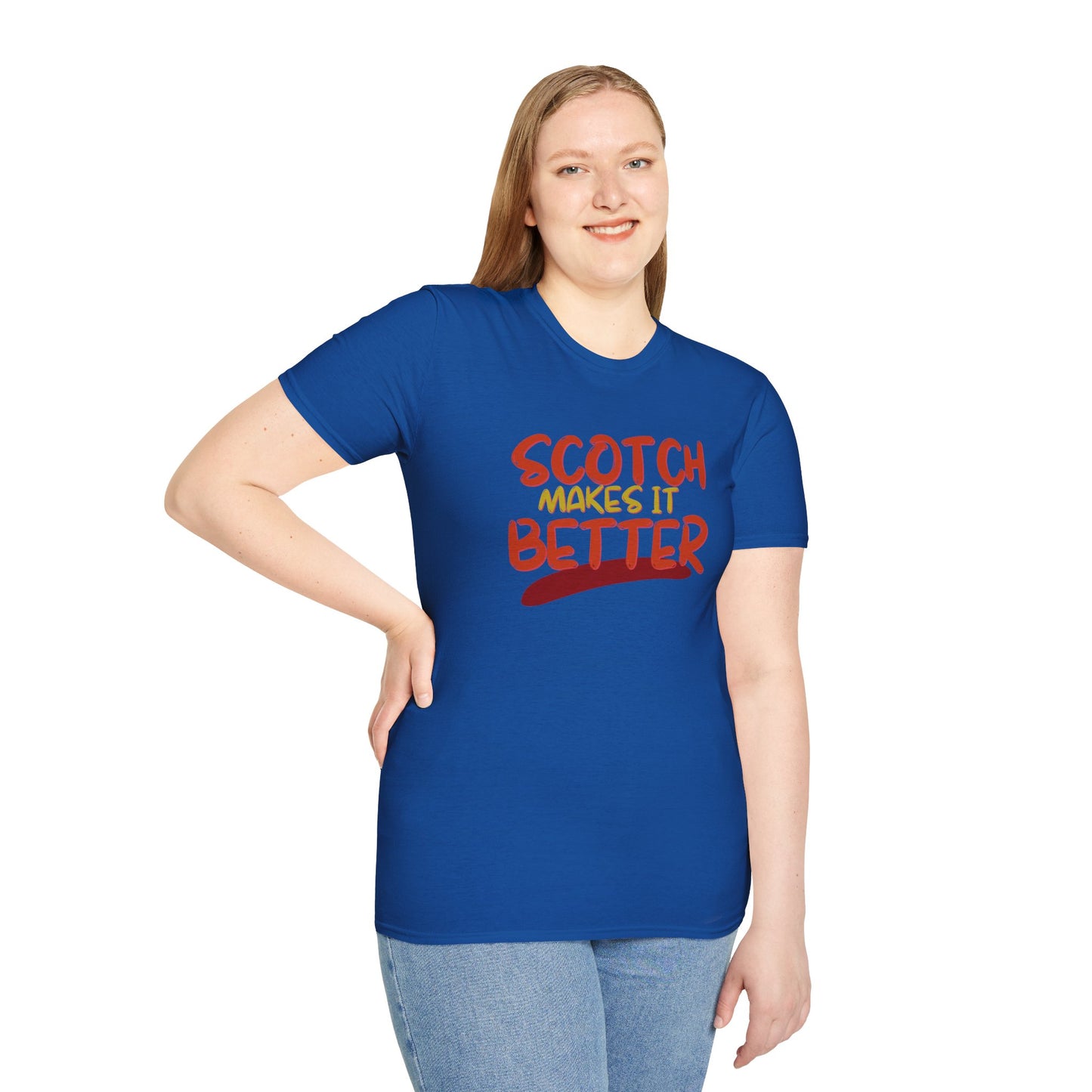 Scotch makes it better DKcolors Unisex T-Shirt by cypherpunkgear.com