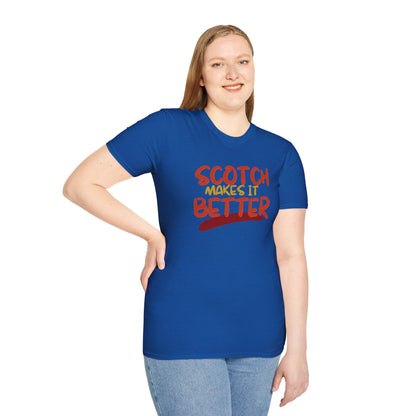 Scotch makes it better DKcolors Unisex T-Shirt by cypherpunkgear.com