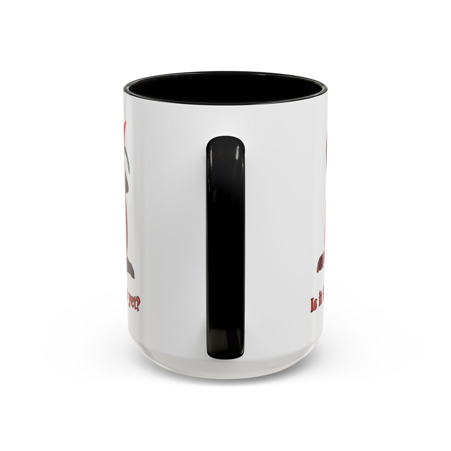 Is it Samhain yet? White Accent Mug by CreepyCrafts.boo