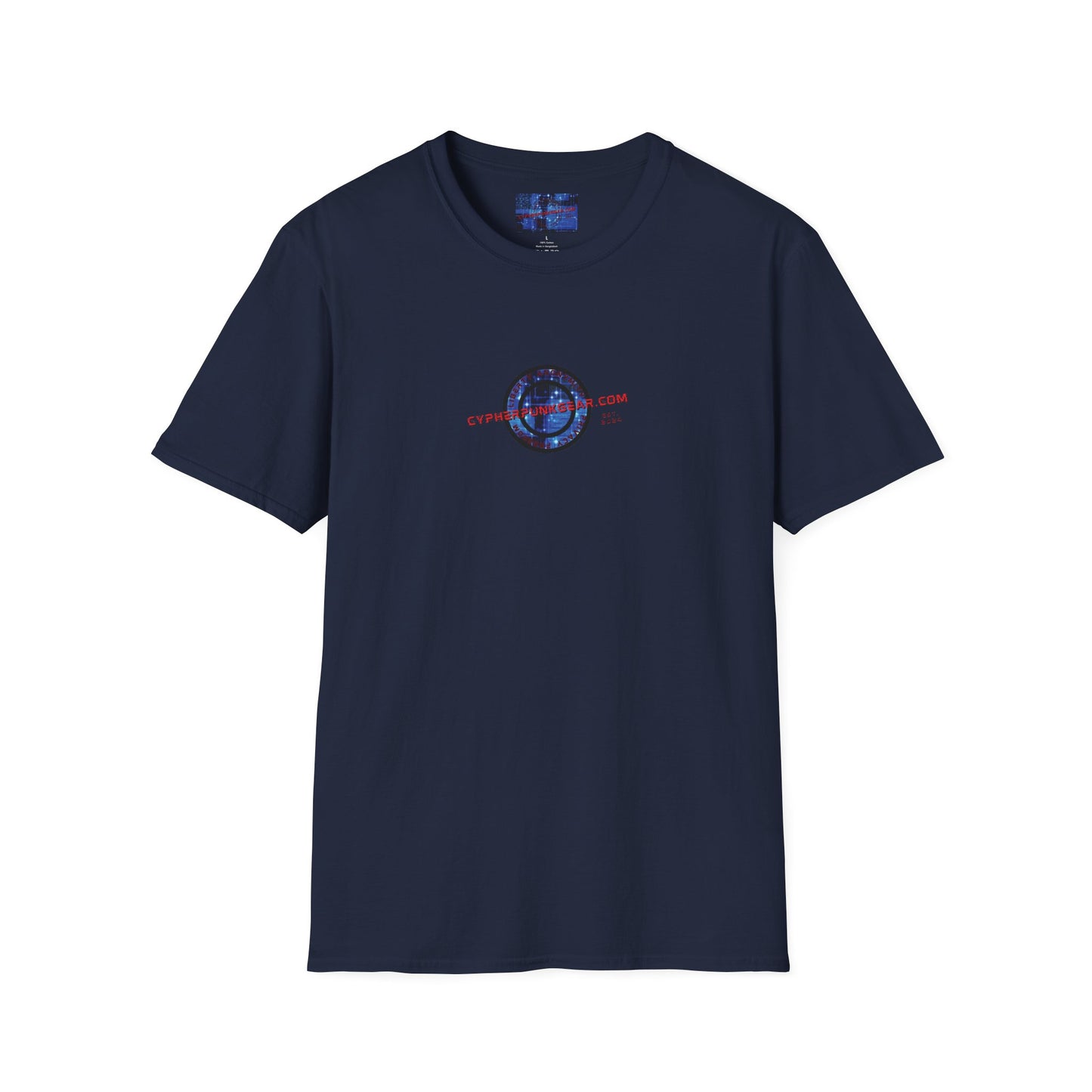 2-sided, cypherpunkgear.com logo Dark colors Unisex T-Shirt by cypherpunkgear.com