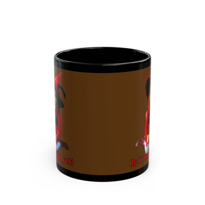 Is it Samhain yet? Brown Mug by CreepyCrafts.boo