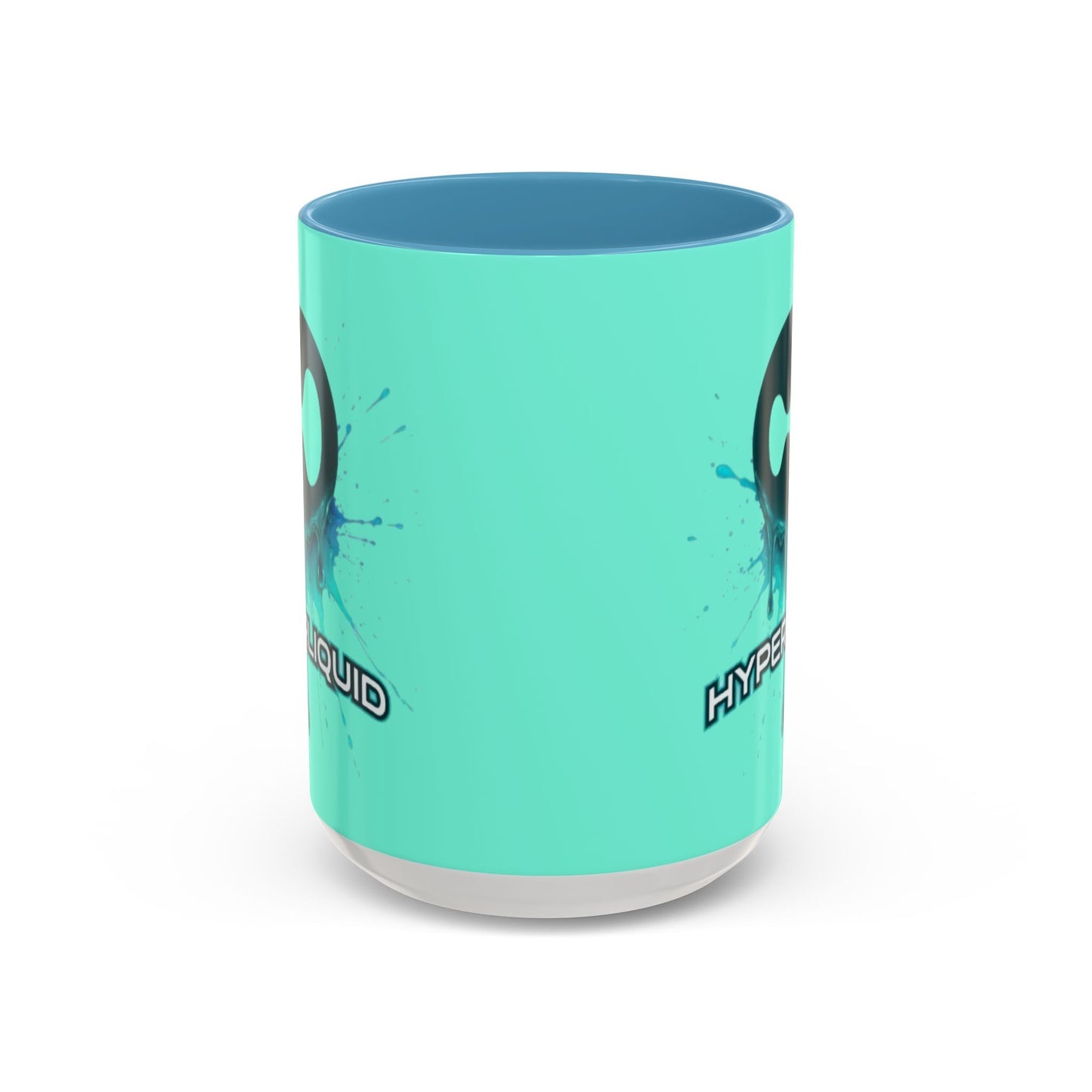 HYPE Drip Light Hyperliquid Accent Mug by cypherpunkgear.com
