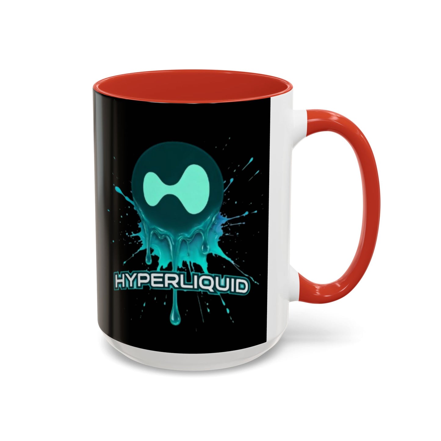 HYPE Drip Black Accent Mug by cypherpunkgear.com