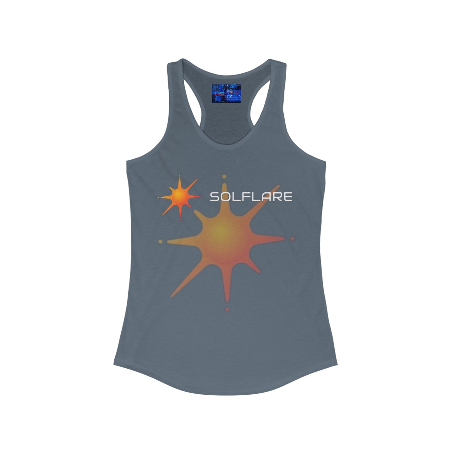 Solflare Women's Racerback Tank Top by cypherpunkgear