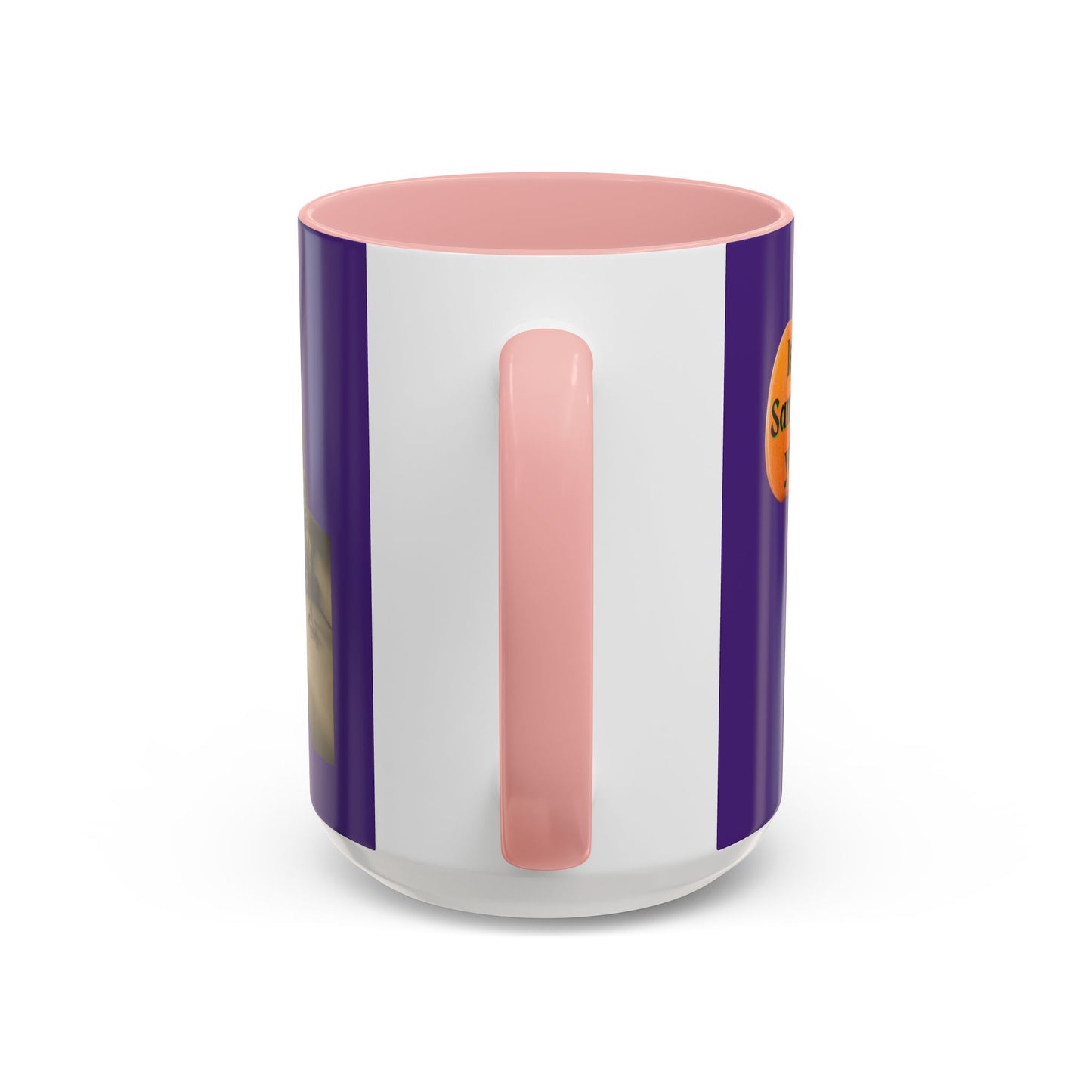 Is it Samhain yet? Skeleton's Pumpkin Purple Accent Mug by CreepyCrafts.boo