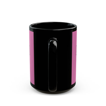 don't assume your freedoms are assured, Black font, Pink/Black Mug by cypherpunkgear.com