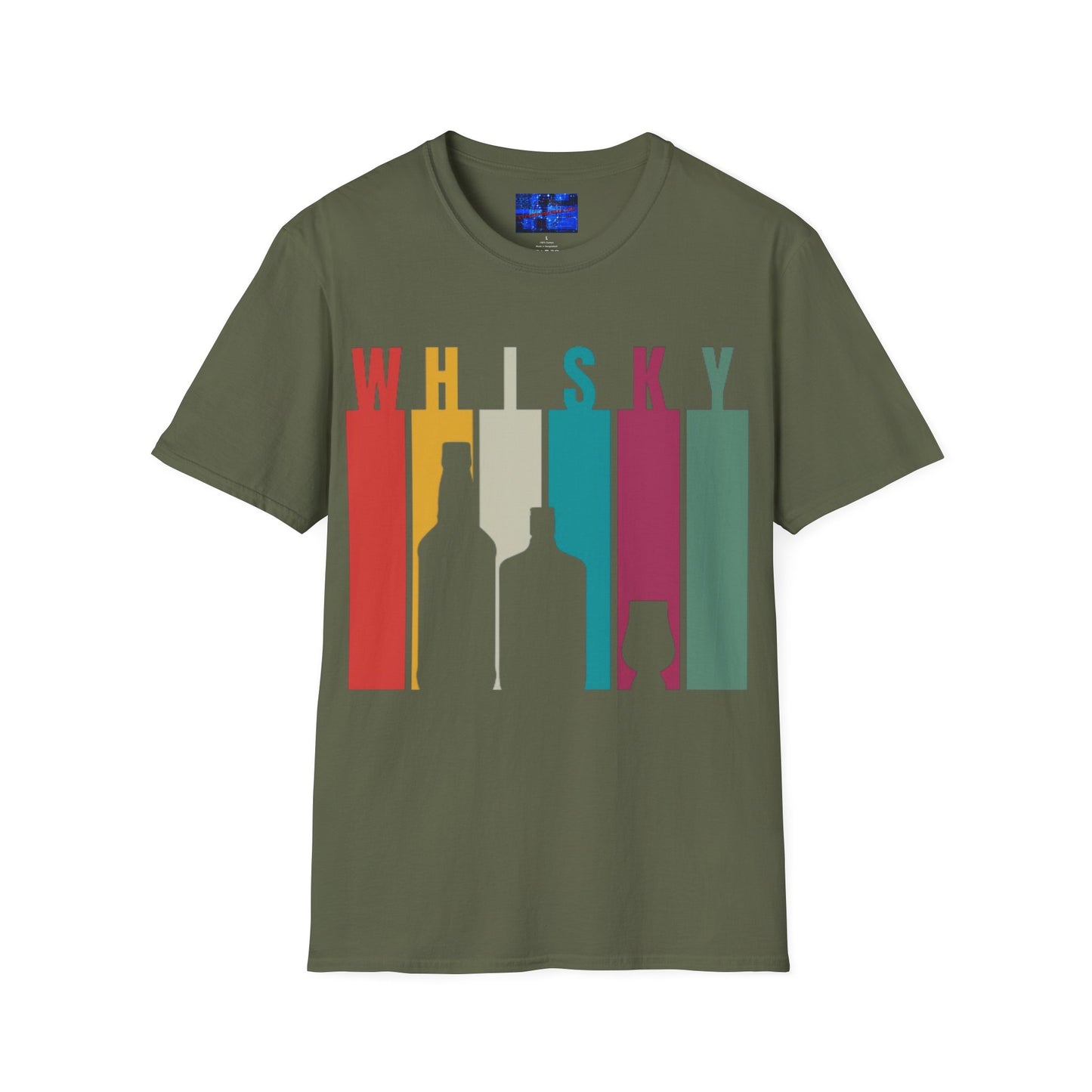 Whisky spelled without an 'e' DKcolors Unisex T-Shirt by cypherpunkgear.com