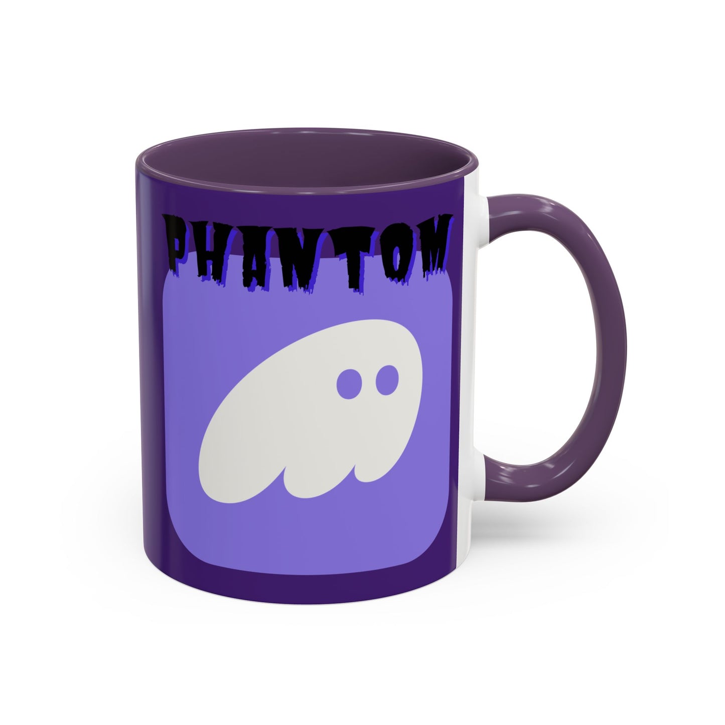 Phantom Hot Wallet Purple Accent Mug by cypherpunkgear.com