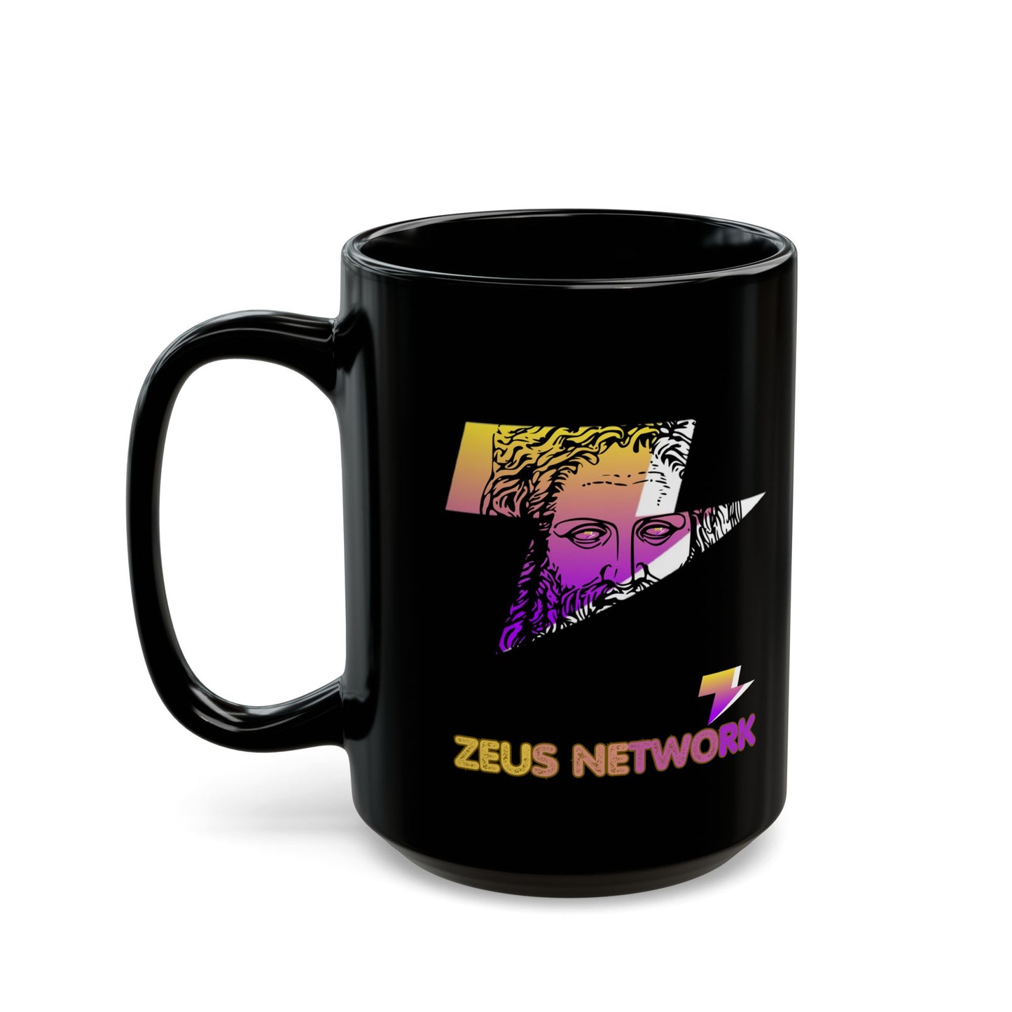 Zeus Network Black Mug by cypherpunkgear.com
