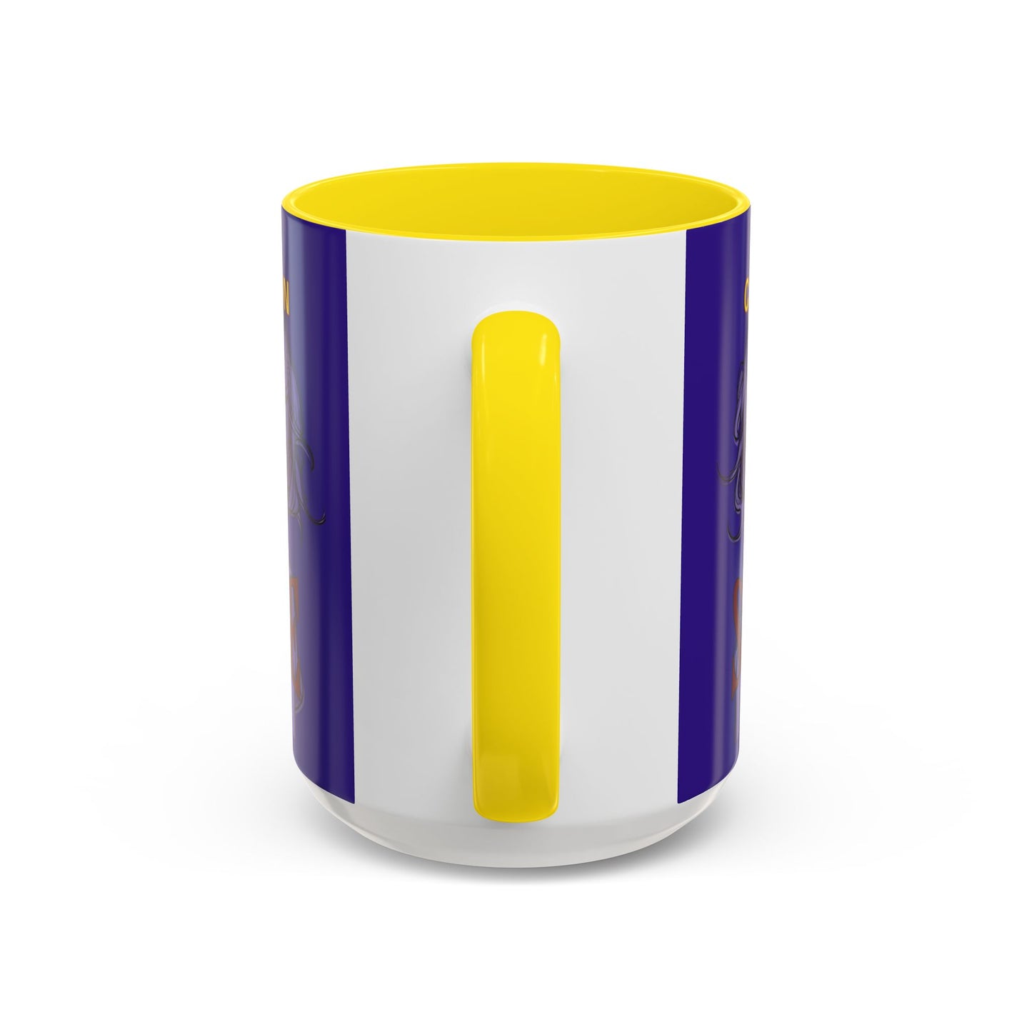 Caution, Savage Dark Purple Accent Mug by cypherpunkgear.com
