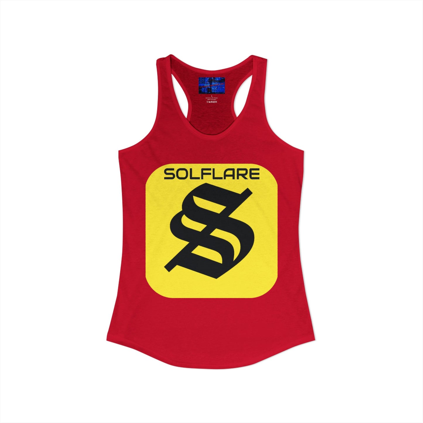 SolflareLogo Women's Racerback Tank Top by cypherpunkgear.com