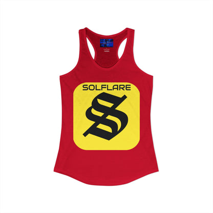 SolflareLogo Women's Racerback Tank Top by cypherpunkgear.com