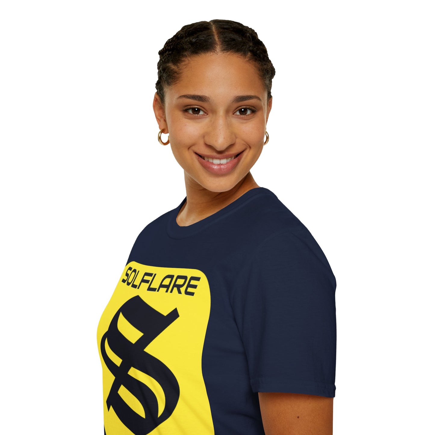 SolflareLogo Dark colors Unisex T-Shirt by cypherpunkgear.com