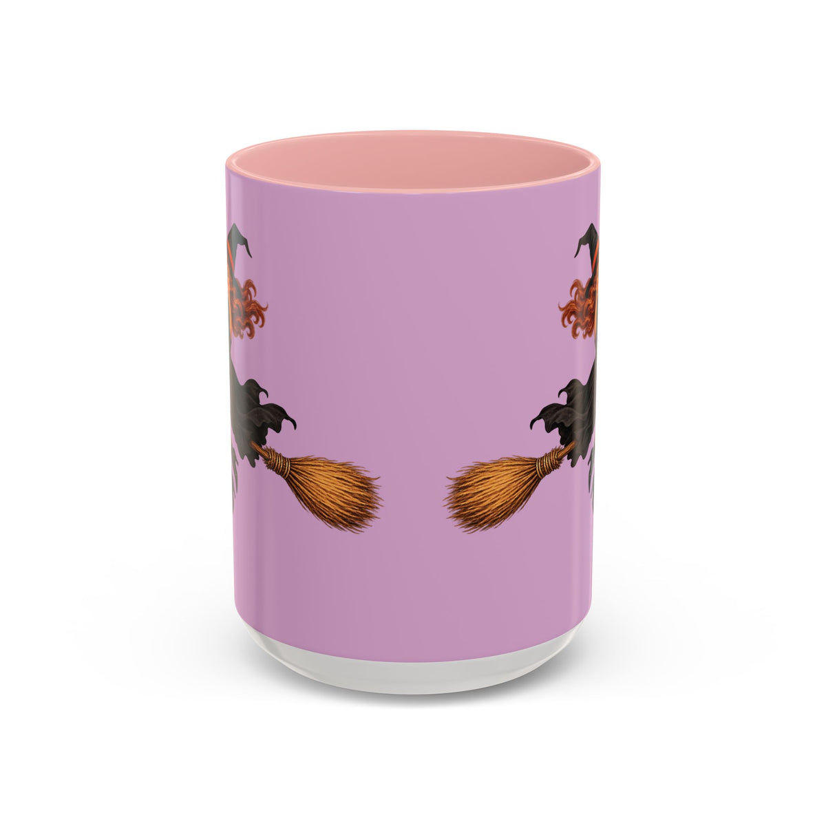 Hazel Hex Pink Accent Mug by CreepyCrafts.boo