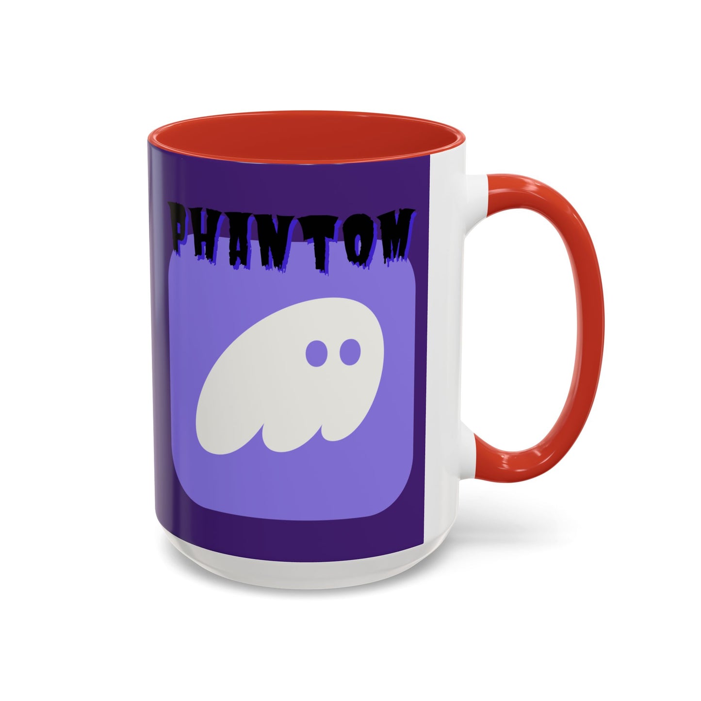 Phantom Hot Wallet Purple Accent Mug by cypherpunkgear.com