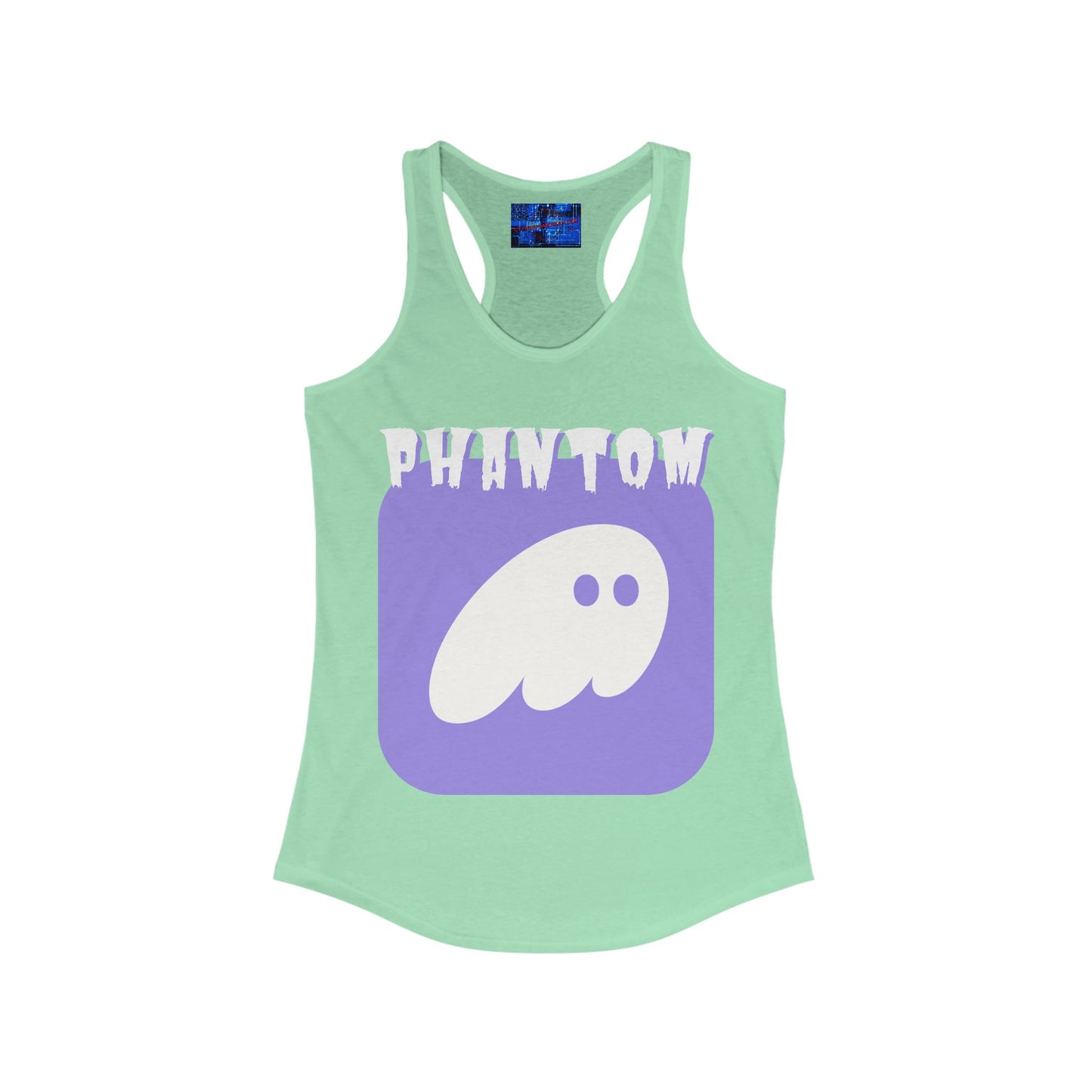 Phantom Hot Wallet Women's Racerback Tank Top by cypherpunkgear.com