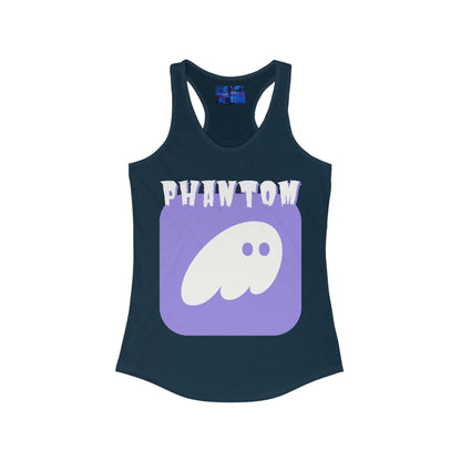 Phantom Hot Wallet Women's Racerback Tank Top by cypherpunkgear.com