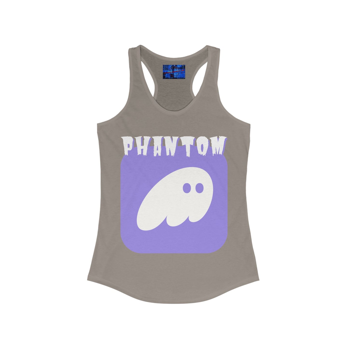 Phantom Hot Wallet Women's Racerback Tank Top by cypherpunkgear.com