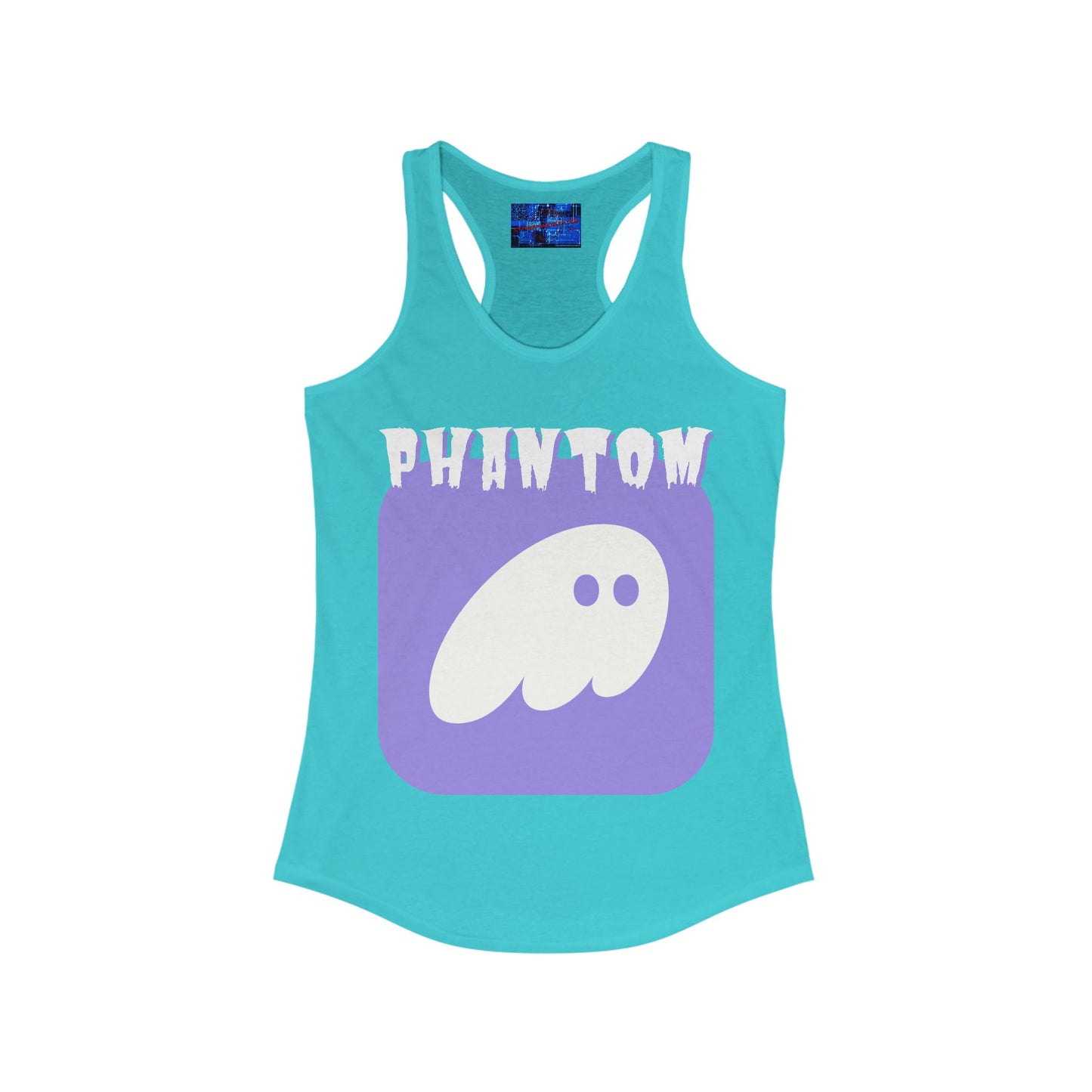 Phantom Hot Wallet Women's Racerback Tank Top by cypherpunkgear.com