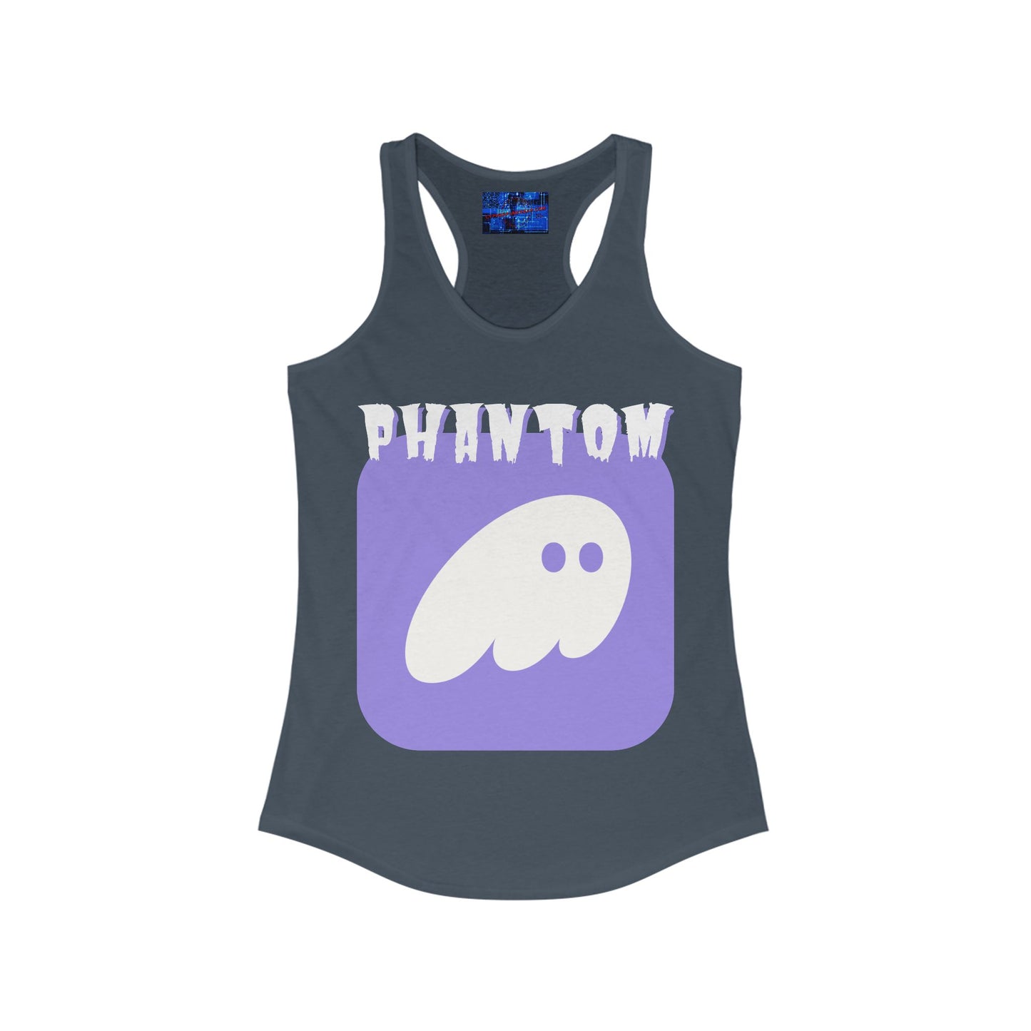 Phantom Hot Wallet Women's Racerback Tank Top by cypherpunkgear.com
