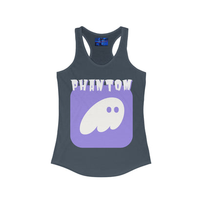 Phantom Hot Wallet Women's Racerback Tank Top by cypherpunkgear.com