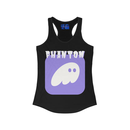 Phantom Hot Wallet Women's Racerback Tank Top by cypherpunkgear.com