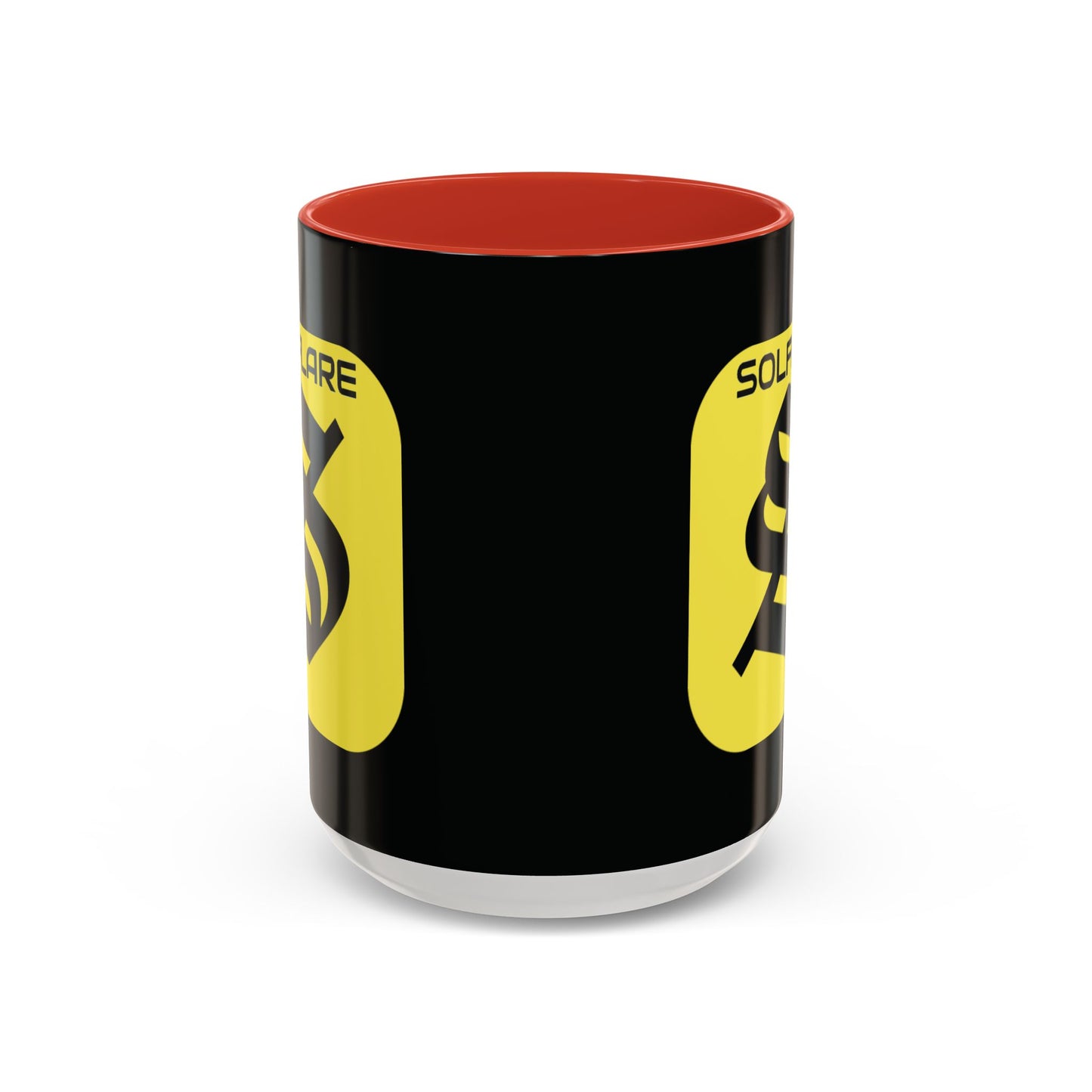 SolflareLogo Black Accent Mug by cypherpunkgear.com