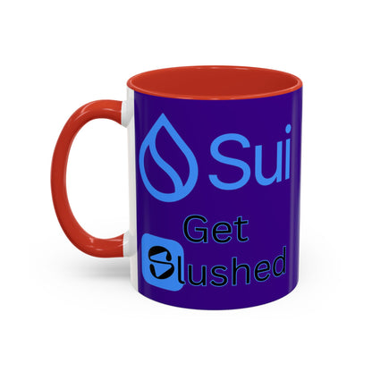 Sui: Get Slushed Purple Accent Mug by cypherpunkgear.com