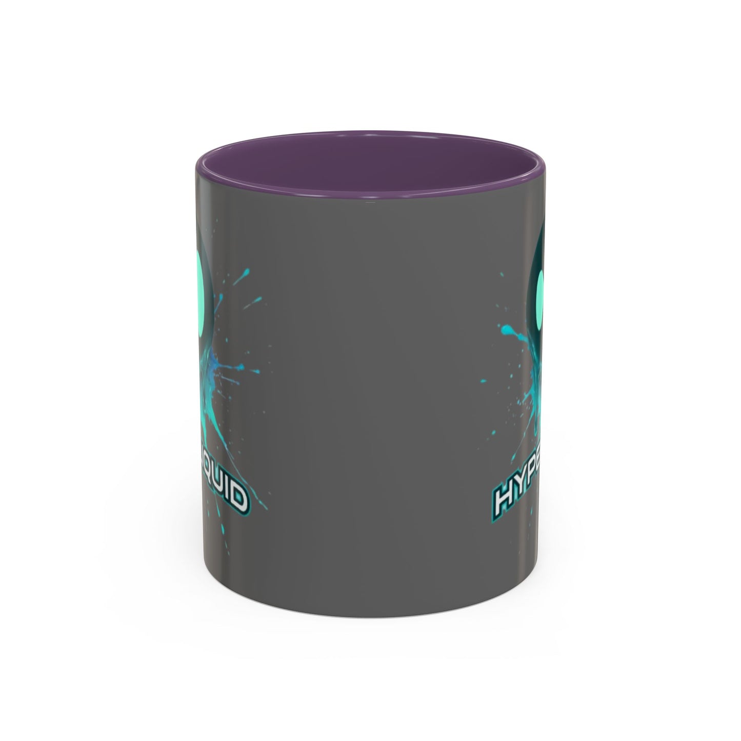 HYPE Drip Grey Accent Mug by cypherpunkgear.com