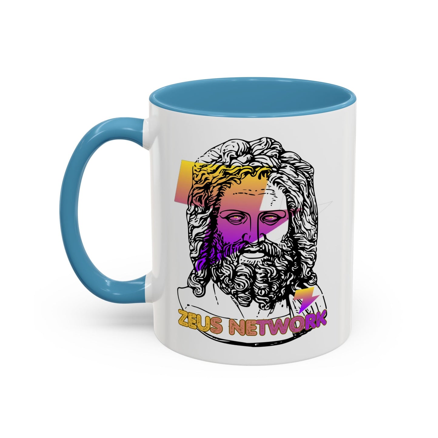 Zeus Network Accent Mug by cypherpunkgear.com