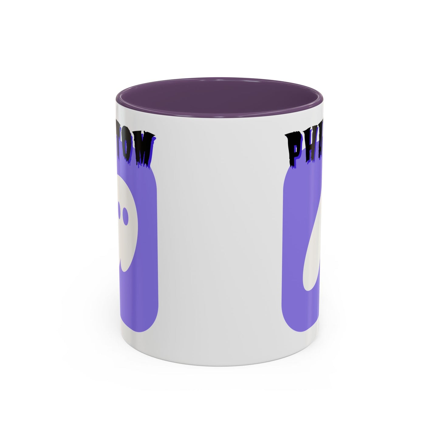 Phantom Hot Wallet White Accent Mug by cypherpunkgear.com