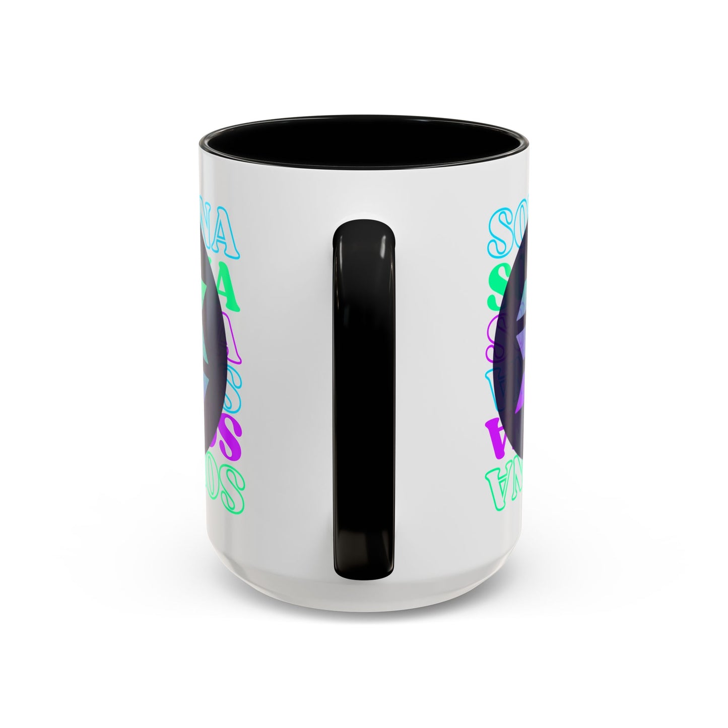 Solana Solana Solana (SOL) Accent Mug by cypherpunkgear