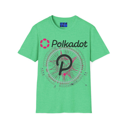 Polkadot (DOT) Light colors Unisex T-Shirt by cypherpunkgear.com
