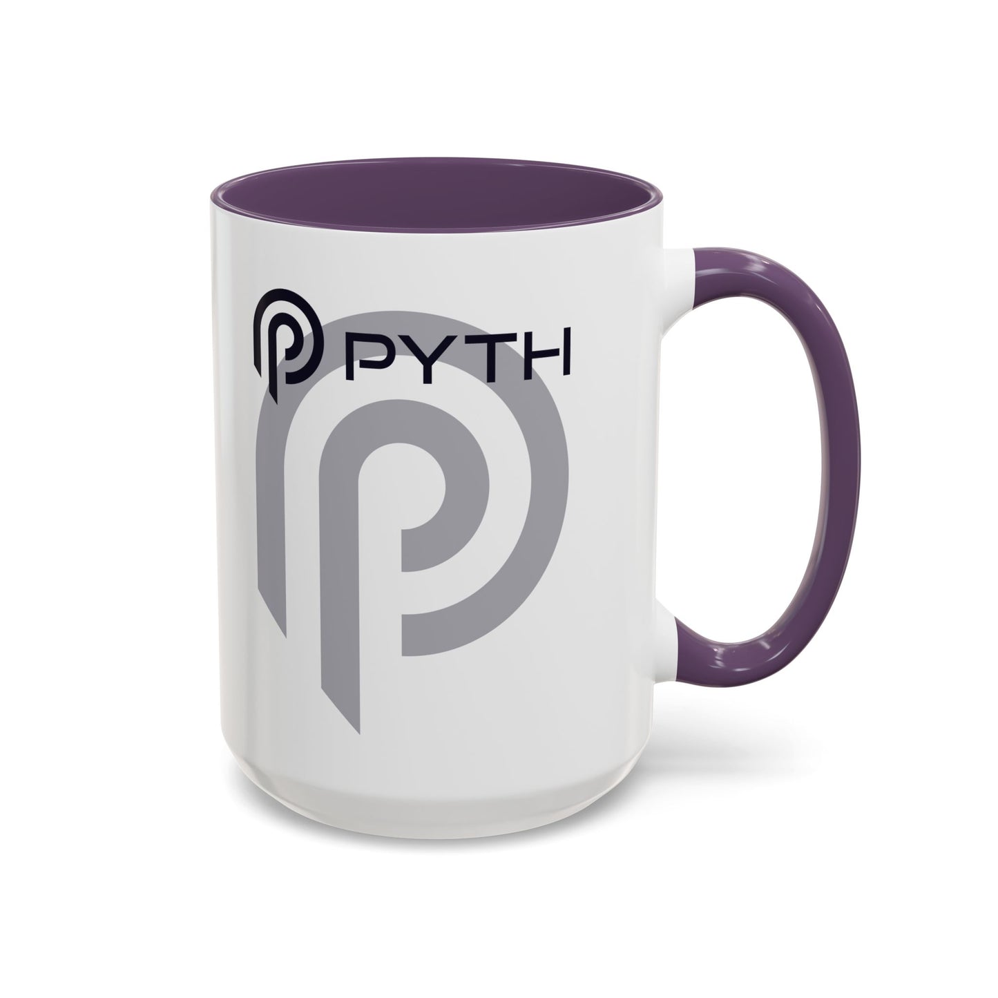 Pyth (PYTH) Accent Mug by cypherpunkgear.com