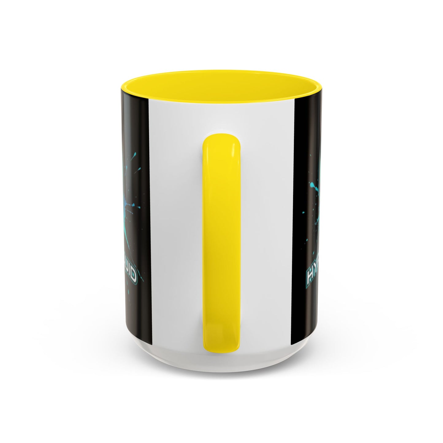 HYPE Drip Black Accent Mug by cypherpunkgear.com