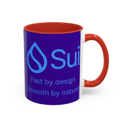 SUI Purple Accent Mug by cypherpunkgear.com