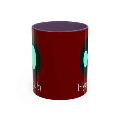 Hyperliquid White font Red Accent Mug by cypherpunkgear.com