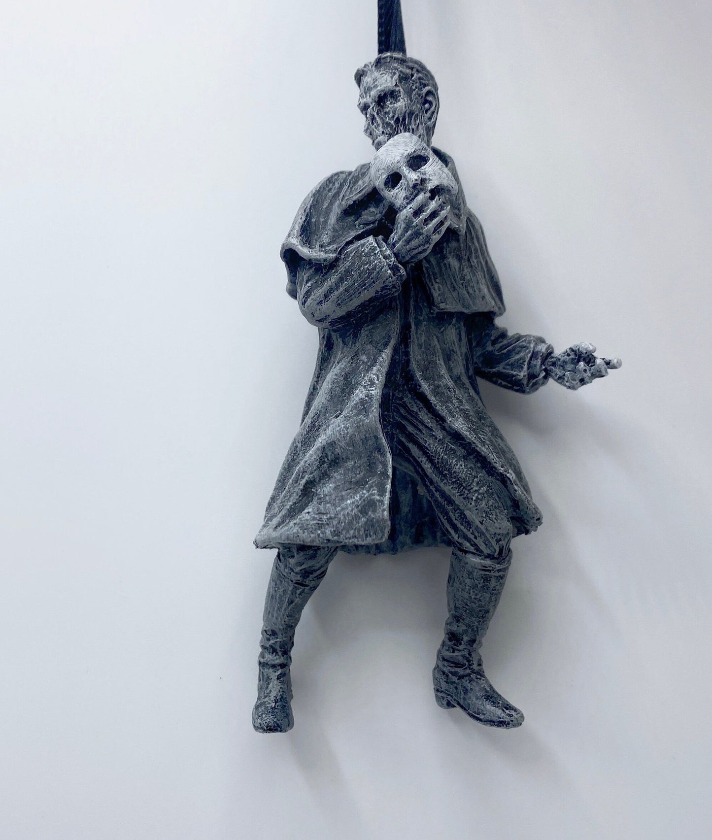 Phantom of the Opera Ornament, Hand Painted Resin Sculpture | Halloween Monster Opera Ghost Figurine | Gothic Ornament for Spooky Home Decor