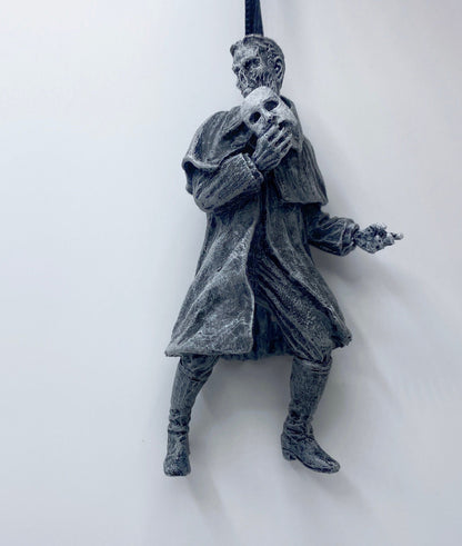 Phantom of the Opera Ornament, Hand Painted Resin Sculpture | Halloween Monster Opera Ghost Figurine | Gothic Ornament for Spooky Home Decor
