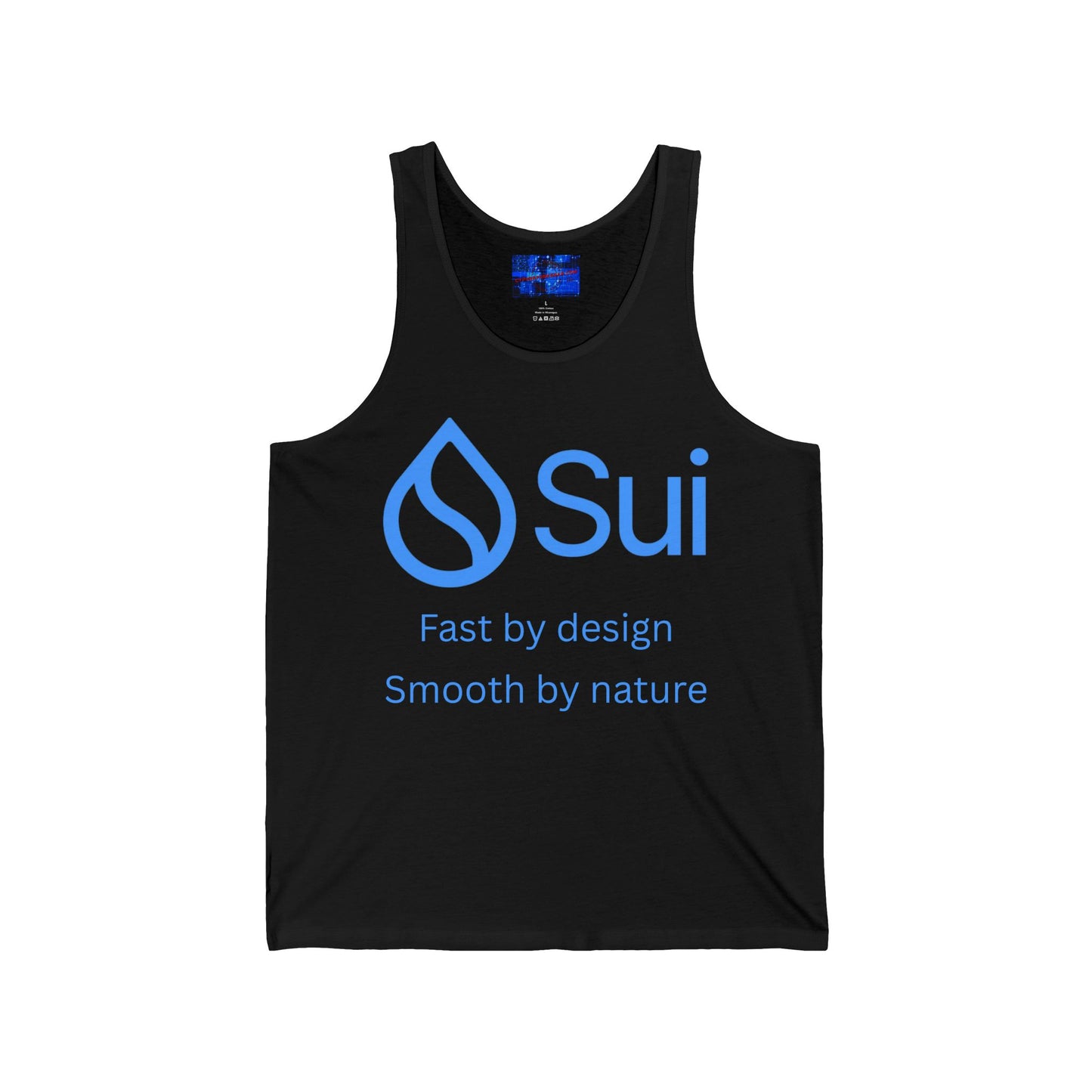SUI Unisex Jersey Tank Top by cypherpunkgear.com